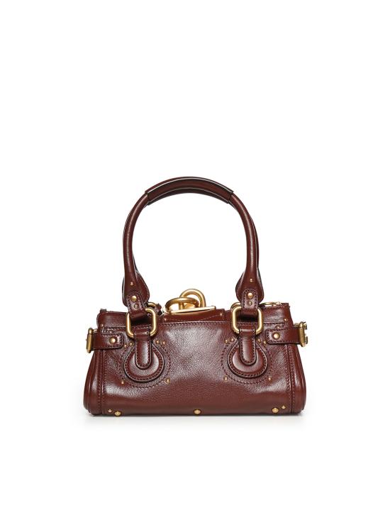 26SS 끌로에 스몰 그레인드 레더 패딩턴 백 CH26SS805P75 27M CRAFTY BROWN - CHLOE