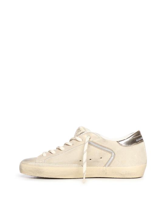 26SS 골든구스 SUPER STAR 슈퍼 스타 클래식 스니커즈 GWF00101 F00809415647 BEIGE PLATINUM - GOLDEN GOOSE