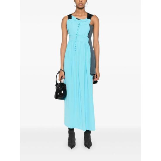  발렌시아가 원피스 드레스 블루 - BALENCIAGA