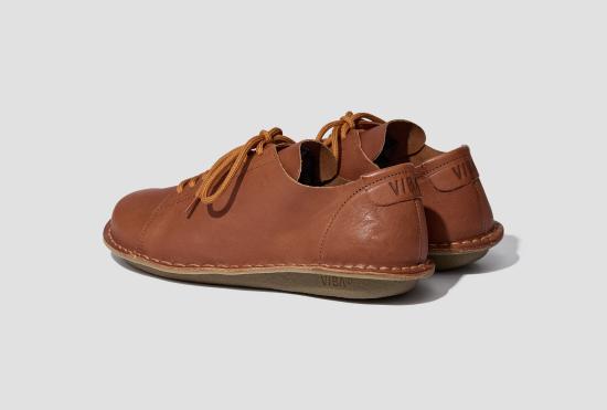 26SS VIBAE 스니커즈 리스보아 가죽 - 코냑 브라운 LISRLCGBG - VIBAE