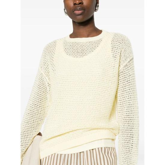  파비아나 필리피 스웨터 옐로우 - FABIANA FILIPPI