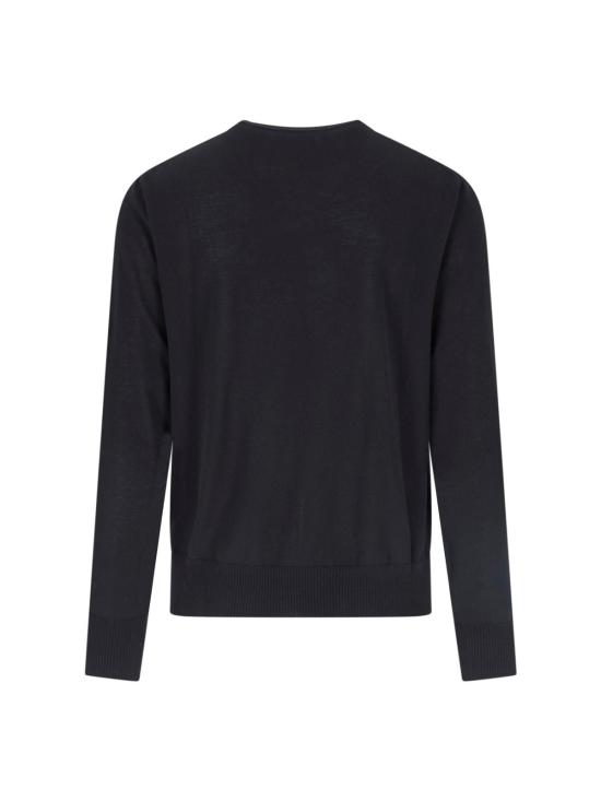  비비안웨스트우드 스웨터 비비안 웨스트우드 파인 니트 크루넥  블랙 - VIVIENNE WESTWOOD