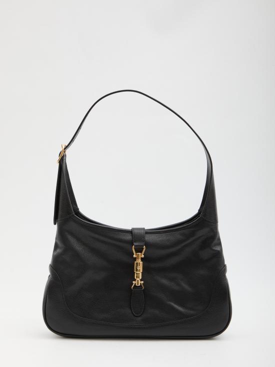 26SS 구찌 재키 1961 미디움 숄더백 863136 AAGDJ 1000 BLACK DOM