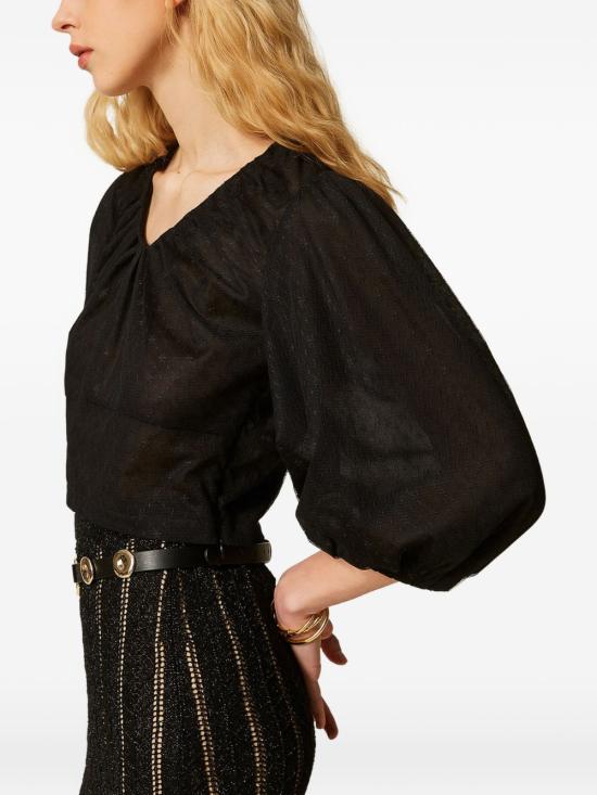 26SS 트윈셋 반팔 티셔츠 261TT2401 00006 Black - TWINSET