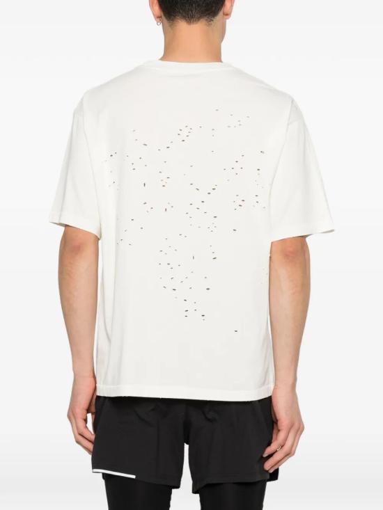 26SS 새티스파이 모스테크 티셔츠 11006 12A02 12A02 AGED ECRU - SATISFY