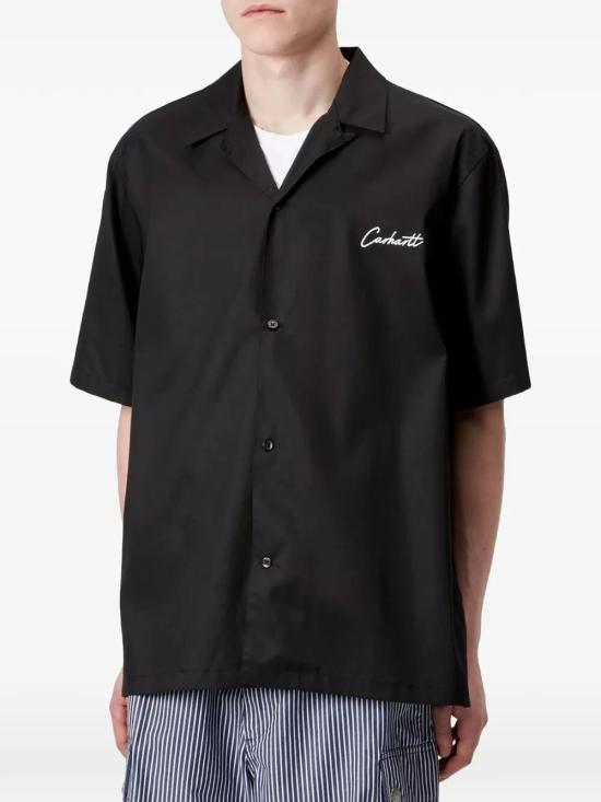 26SS 칼하트 WIP 델레이 셔츠 I031465 0D2XX BLACK WHITE - CARHARTT WIP