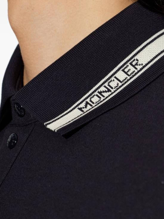 26SS 몽클레어 폴로 티셔츠 8A00022 8472077X Blue - MONCLER