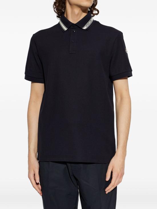 26SS 몽클레어 폴로 티셔츠 8A00022 8472077X Blue - MONCLER
