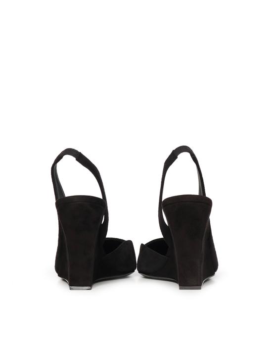 25FW 알라이아 플랫 슈즈 AA3G3002I117 999 Black - ALAIA