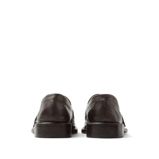  베르사체 로퍼 프리모 가죽  브라운 - VERSACE