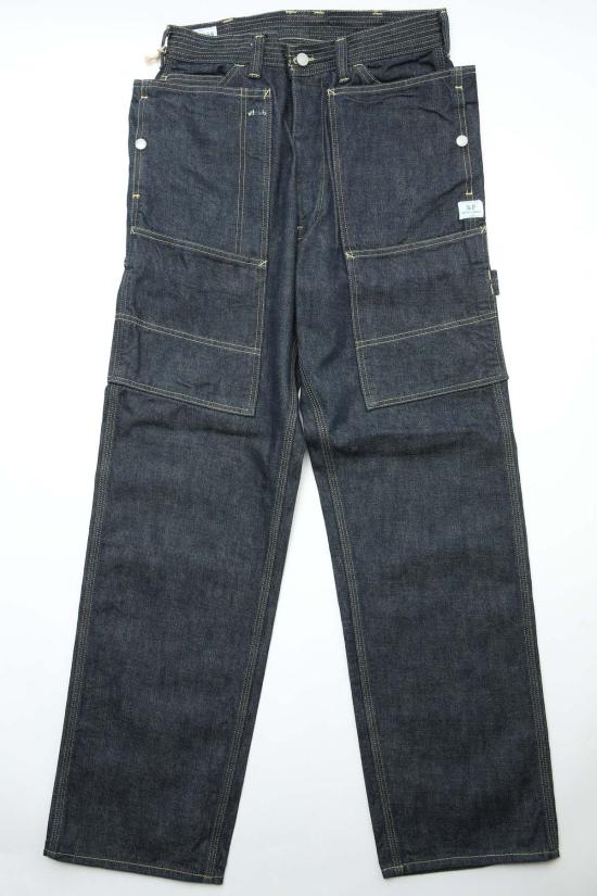  사사프라스 데님 팬츠 가을 낙엽 터프 팬츠