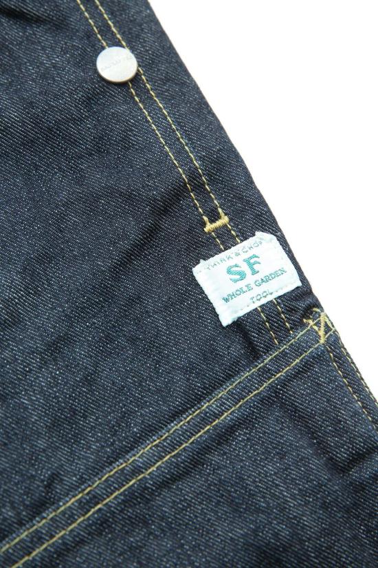  사사프라스 데님 팬츠 가을 낙엽 터프 팬츠 - SASSAFRAS