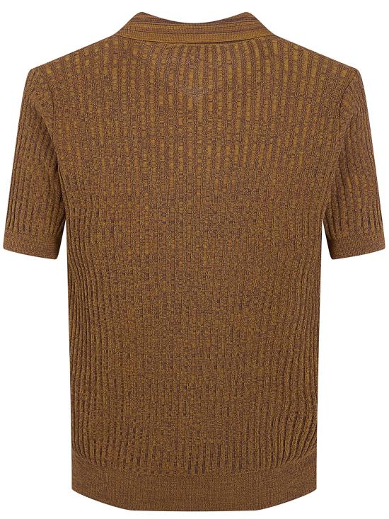 26SS 누어 반팔 티셔츠 261MYA12124 43 YELLOW ORANGE - NUUR