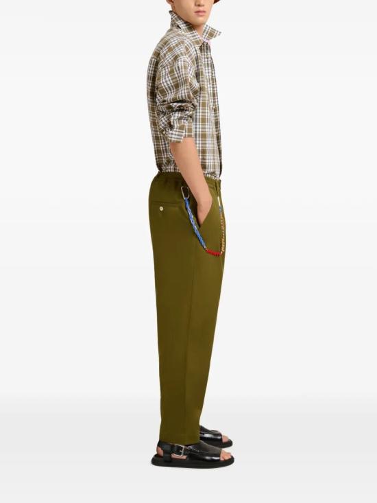 26SS 마르니 긴팔 셔츠 CUMU0375A0UTC572 CHV36 BROWN - MARNI