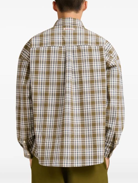 26SS 마르니 긴팔 셔츠 CUMU0375A0UTC572 CHV36 BROWN - MARNI