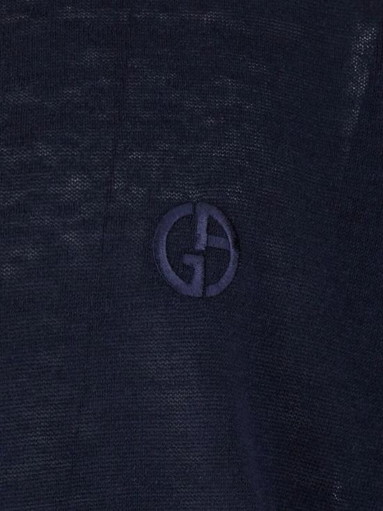 26SS 조르지오 아르마니 스웨터 GM003140AF24710 FB010 BLUE - GIORGIO ARMANI