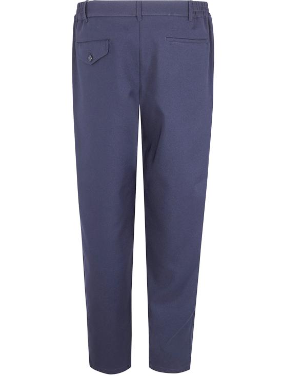 26SS 꼼데가르송 스트레이트 팬츠 FQP507 NAVY BLUE - COMME DES GARCONS