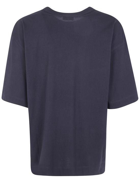 26SS 드리스 반 노튼 반팔 티셔츠 2610111013600 900 BLACK - DRIES VAN NOTEN