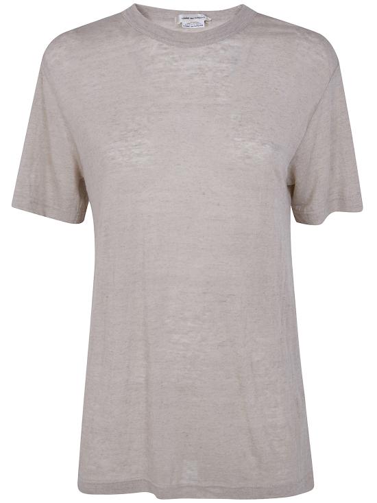 26SS 꼼데가르송 반팔 티셔츠 GQT002 ECRU NUDE NEUTRALS - COMME DES GARCONS