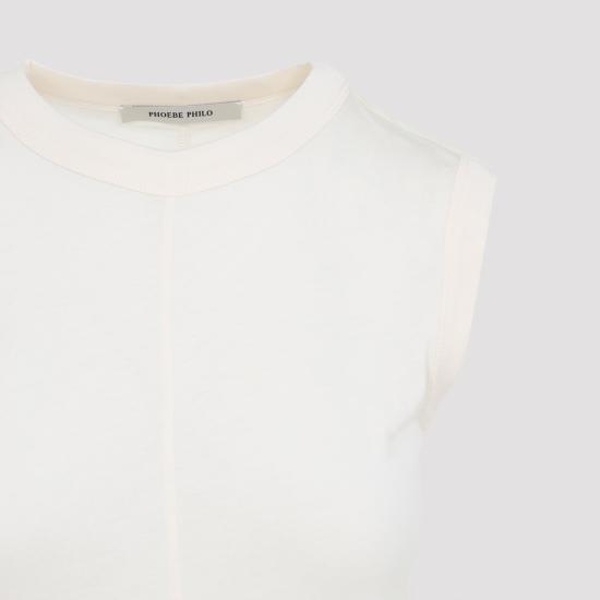 26SS 피비 파일로 반팔 티셔츠 CT122CO3128 104IV WHITE - PHOEBE PHILO