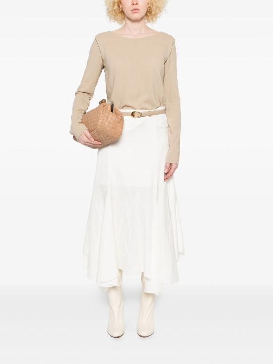 25FW 에르마노 설비노 반팔 티셔츠 D472L335WXW 61210 - ERMANNO SCERVINO