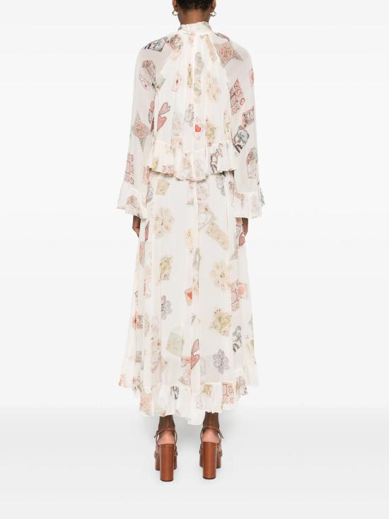 25FW 짐머만 미디 원피스 5644DF251 CLLT - ZIMMERMANN