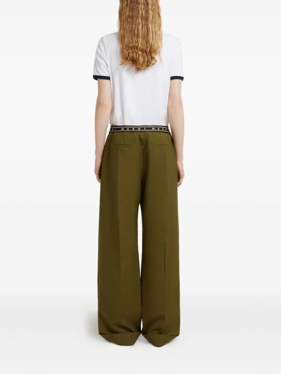 26SS 마르니 스트레이트 팬츠 PAMA0633U0UTW839 00V51 - MARNI