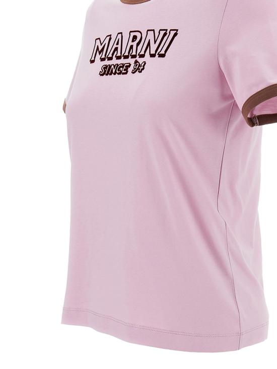 26SS 마르니 반팔 티셔츠 THJE0390P0UCSY91 LOC20 - MARNI