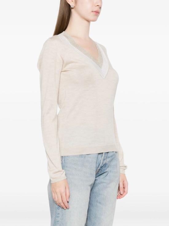 26SS 브루넬로 쿠치넬리 스웨터 M13836722 CWF77 - BRUNELLO CUCINELLI