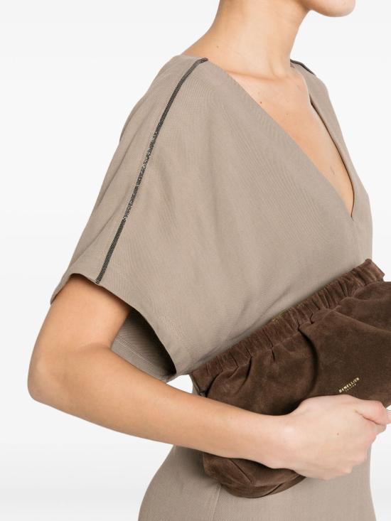 26SS 브루넬로 쿠치넬리 미디 원피스 MH126AHE42 C9235 - BRUNELLO CUCINELLI