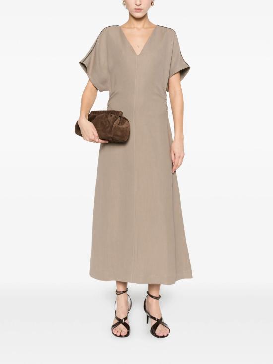 26SS 브루넬로 쿠치넬리 미디 원피스 MH126AHE42 C9235 - BRUNELLO CUCINELLI