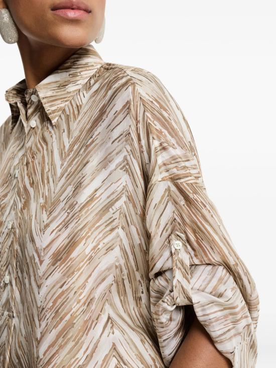 26SS 브루넬로 쿠치넬리 미디 원피스 MQ956AHL71 C001 - BRUNELLO CUCINELLI