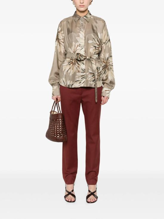 26SS 브루넬로 쿠치넬리 스트레이트 팬츠 MA126P7258 C9288 - BRUNELLO CUCINELLI