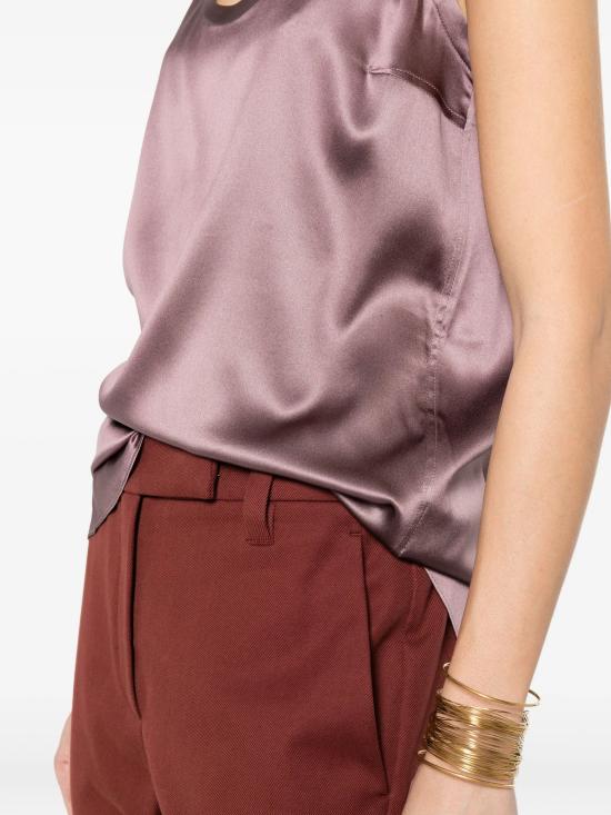 26SS 브루넬로 쿠치넬리 실크 탱크 탑 M0C59E0600 C9235 - BRUNELLO CUCINELLI