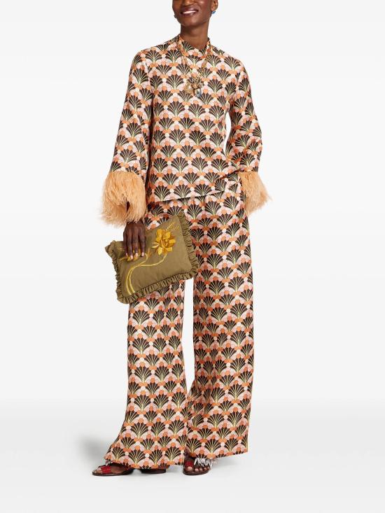 26SS 라 더블제이 스트레이트 팬츠 RTO0003SIL001FLF02 BR02 - LA DOUBLEJ