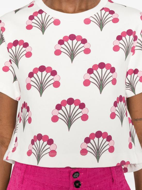 26SS 라 더블제이 반팔 티셔츠 TSH0026JER039FLO05 BR05 - LA DOUBLEJ