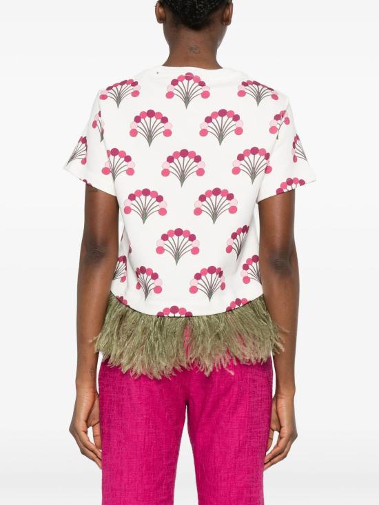 26SS 라 더블제이 반팔 티셔츠 TSH0026JER039FLO05 BR05 - LA DOUBLEJ