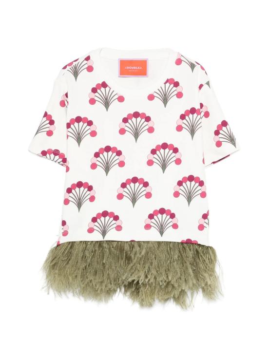 26SS 라 더블제이 반팔 티셔츠 TSH0026JER039FLO05 BR05