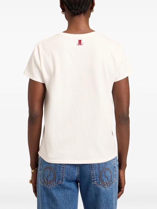 26SS 라 더블제이 반팔 티셔츠 TSH0071JER032SOC06 WH01 - LA DOUBLEJ