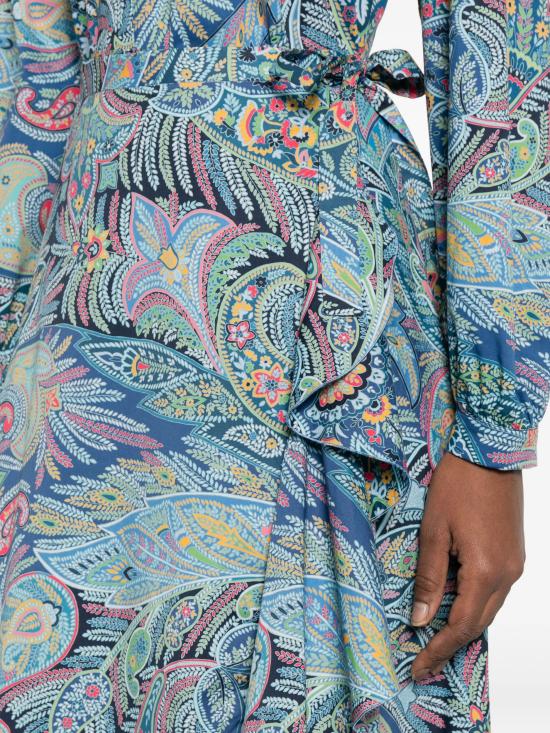 26SS 에트로 미디 스커트 WRFA017699SAEI5 X0887 - ETRO