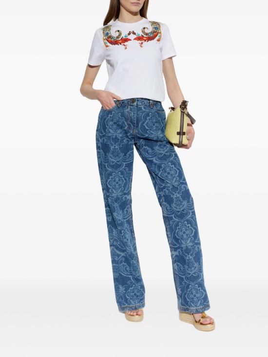 26SS 에트로 반팔 티셔츠 WRMA0006AR114 W0001 - ETRO