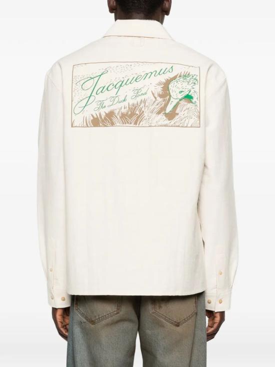 26SS 자크뮈스 긴팔 셔츠 SHM00576AW00731 110 OFFWHITE - JACQUEMUS