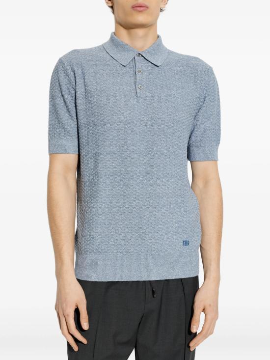 26SS 돌체앤가바나 반팔 티셔츠 GXZ02ZJFMZU S8282 LBLUEMELG - DOLCE & GABBANA