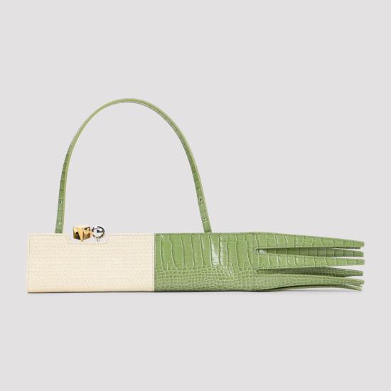 26SS 자크뮈스 클러치/파우치 BAW00457AC24M10 5GM GREENDSIVR - JACQUEMUS