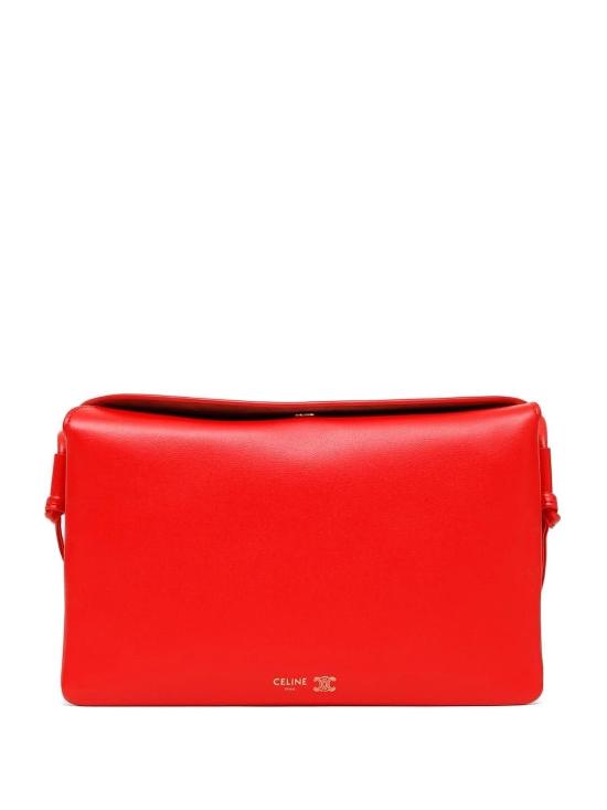 26SS 셀린느 트리오 플랩백 스무스 램스킨 10P862O86 27AG UltraRed