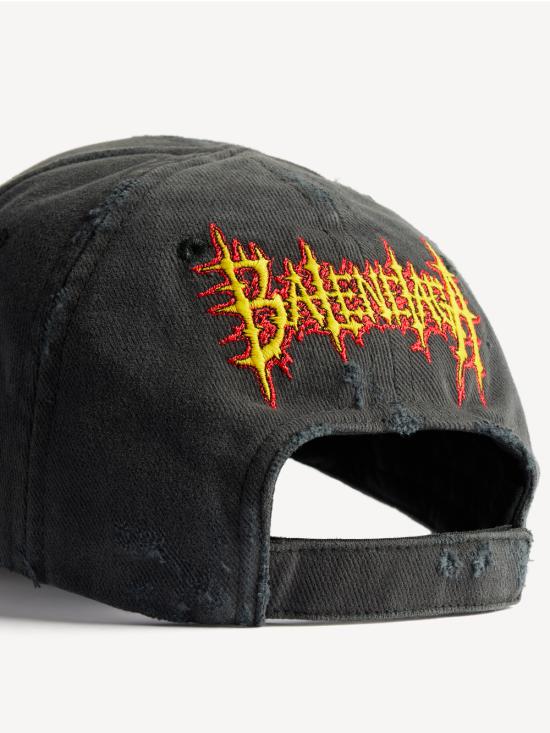 26SS 발렌시아가 모자 869515410B2 1002 FADEDBLACK - BALENCIAGA