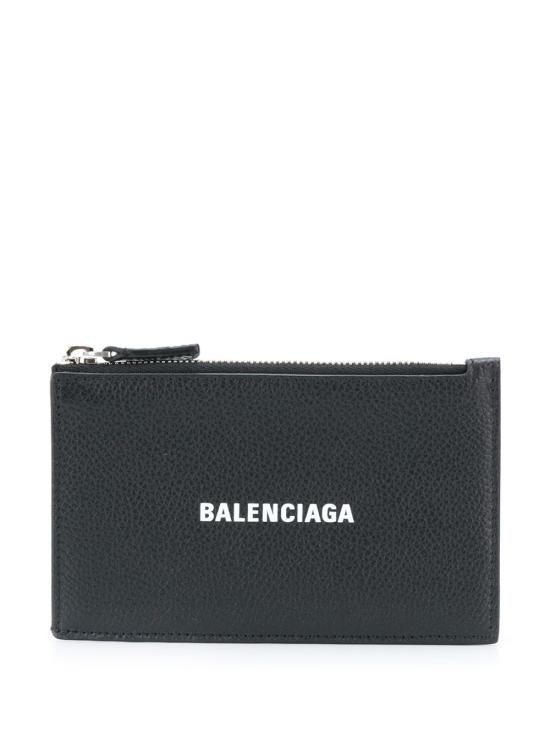 26SS 발렌시아가 가죽소품 6405351IZI3 1090 BLACKWHITE - BALENCIAGA