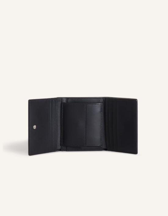 26SS 메종키츠네 가죽소품 QU05702LR0072 P199 BLACK - MAISON KITSUNE