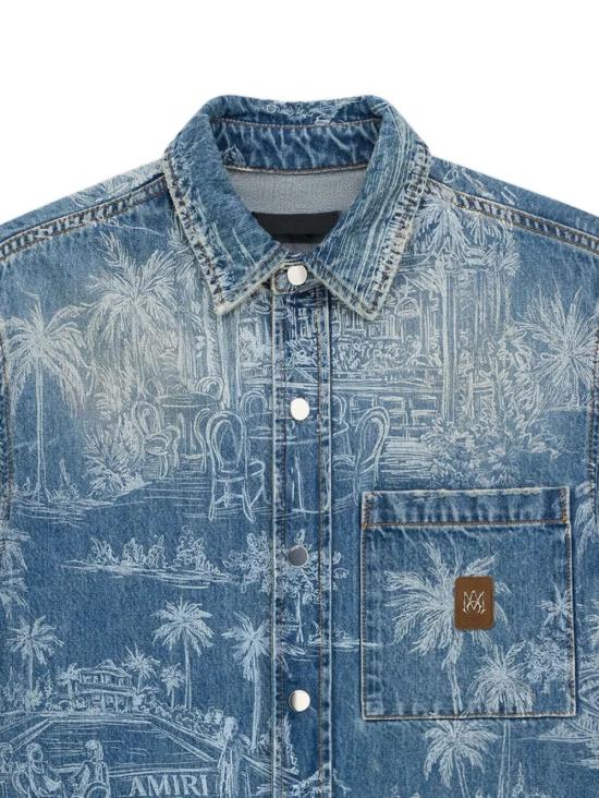 26SS 아미리 긴팔 셔츠 AMTOSH1121 922 HARBORINDI - AMIRI