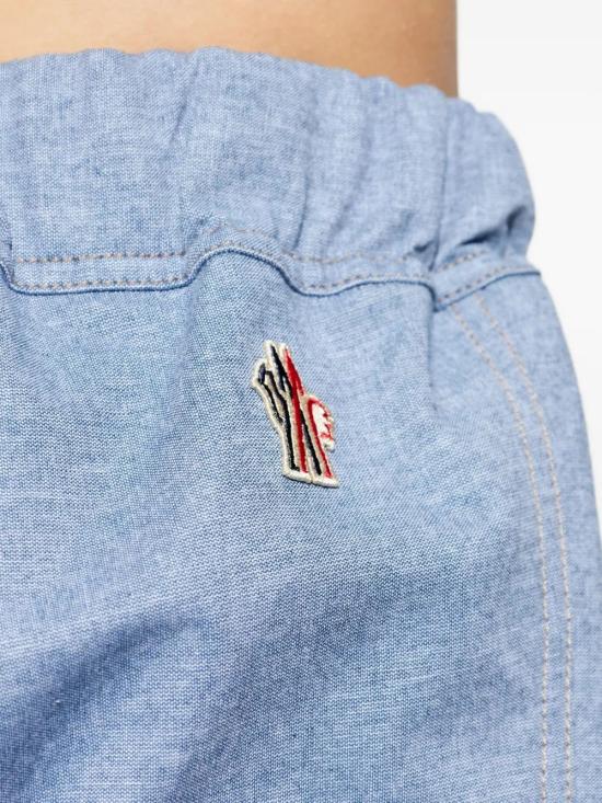 26SS 몽클레어 스트레이트 팬츠 L10972A00004599BN 715 MEDIUMBLUE - MONCLER